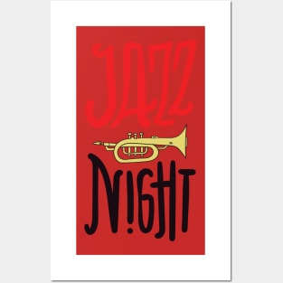 Jazz Night Posters and Art